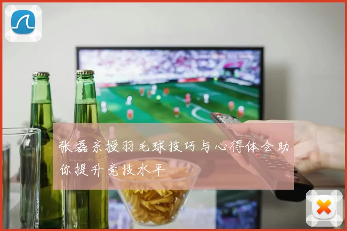张磊亲授羽毛球技巧与心得体会助你提升竞技水平