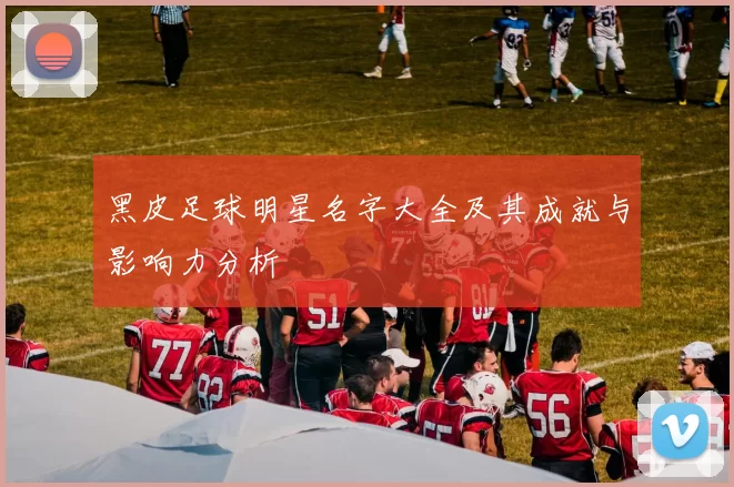 黑皮足球明星名字大全及其成就与影响力分析