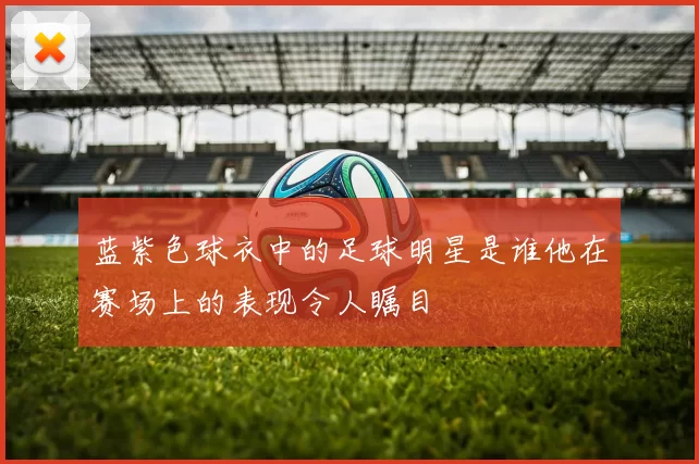 蓝紫色球衣中的足球明星是谁他在赛场上的表现令人瞩目